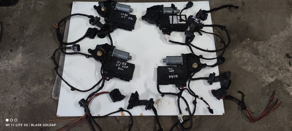 Wiązki Elektryczne Podnoszenia Szyb 4x4 Audi A4 B6 03 Blask Gołdap