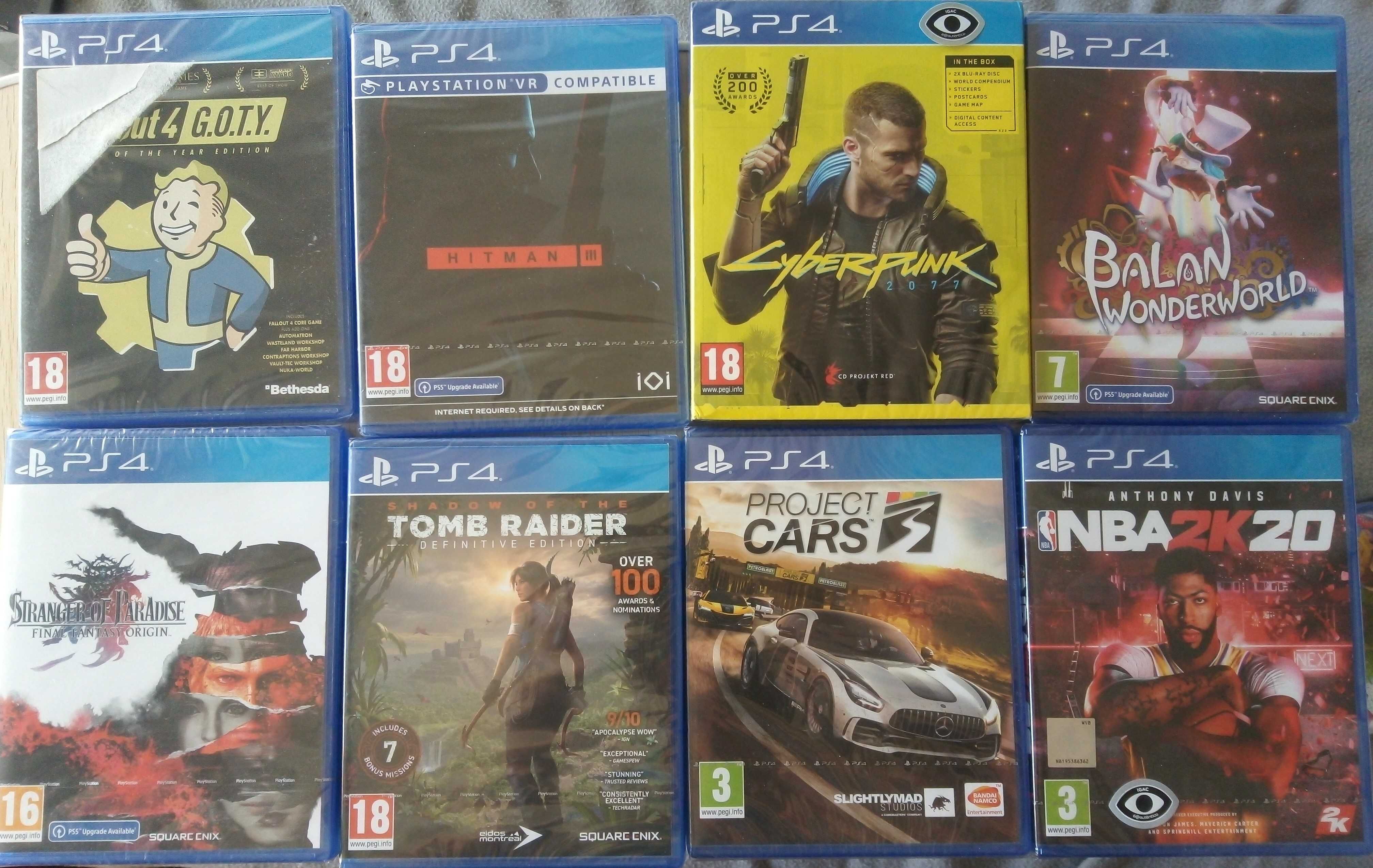 Diversos jogos PS4 - Novos