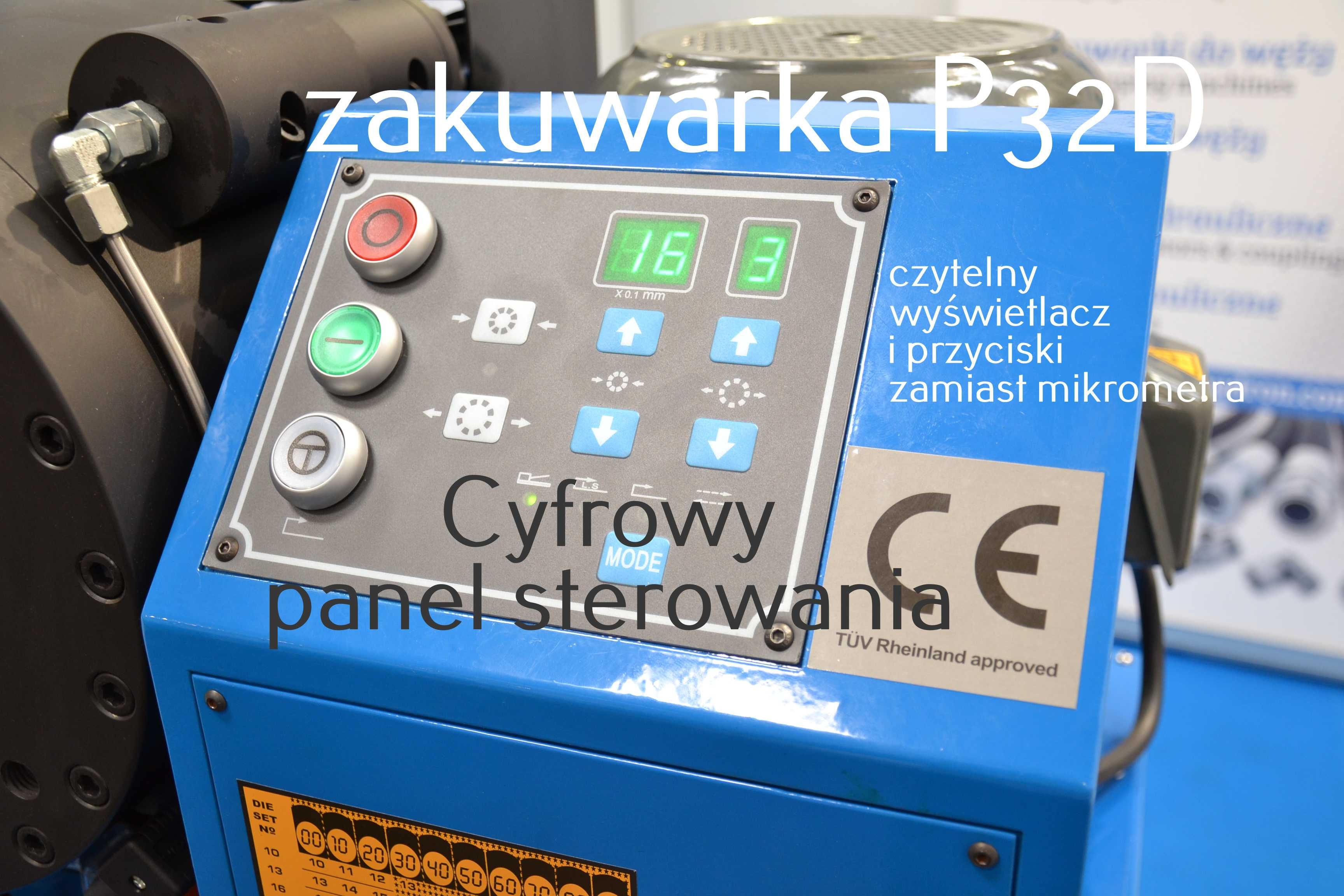 Zakuwarka do węży SAMWAY P20D ( cyfrowa ) + transport + szkolenie