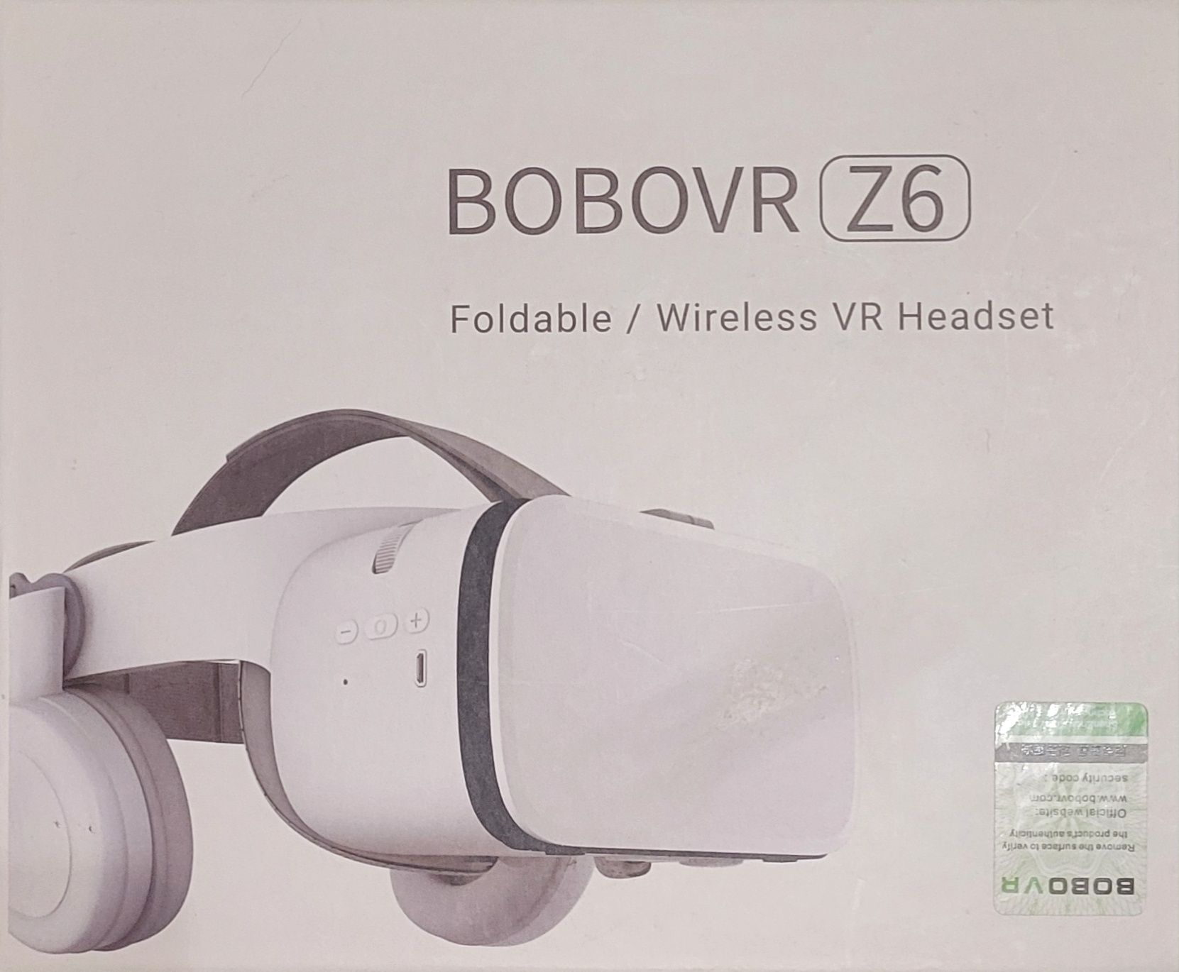 Окуляри віртуальної реальності Bobo VR Z6 (Білі)