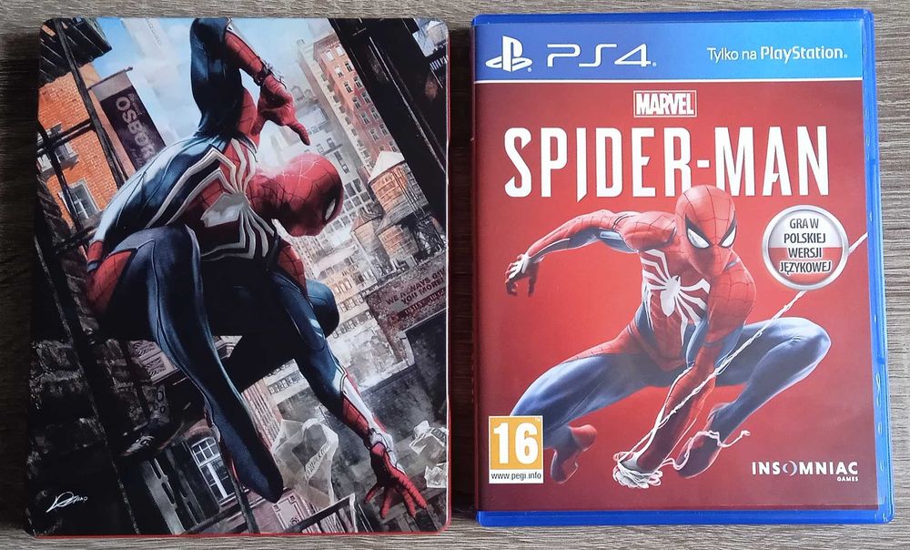 Spider-Man PS4 Steelbook PL