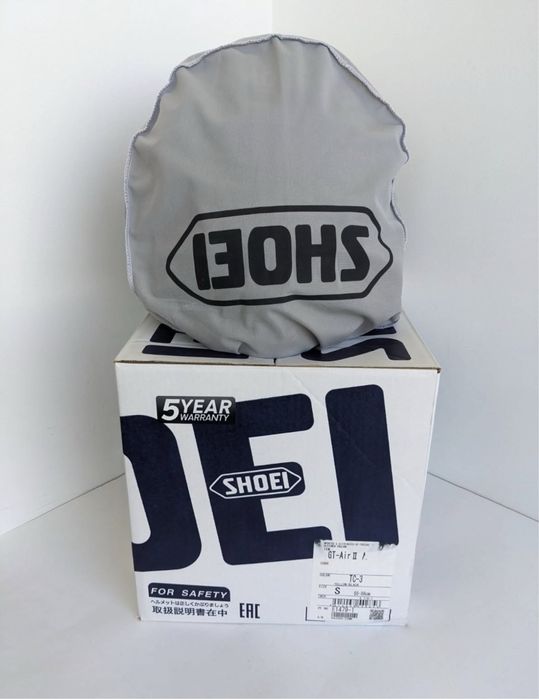 Шолом Shoei GT Air 2 розмір S чорний матовий AGV ARAI SHARK SCORPION