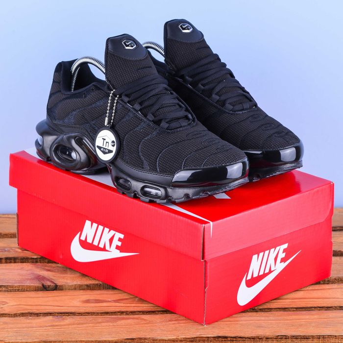 (2086) Термо Зимові Чоловічі Кросівки Nike Air Max TN (41-46) найк