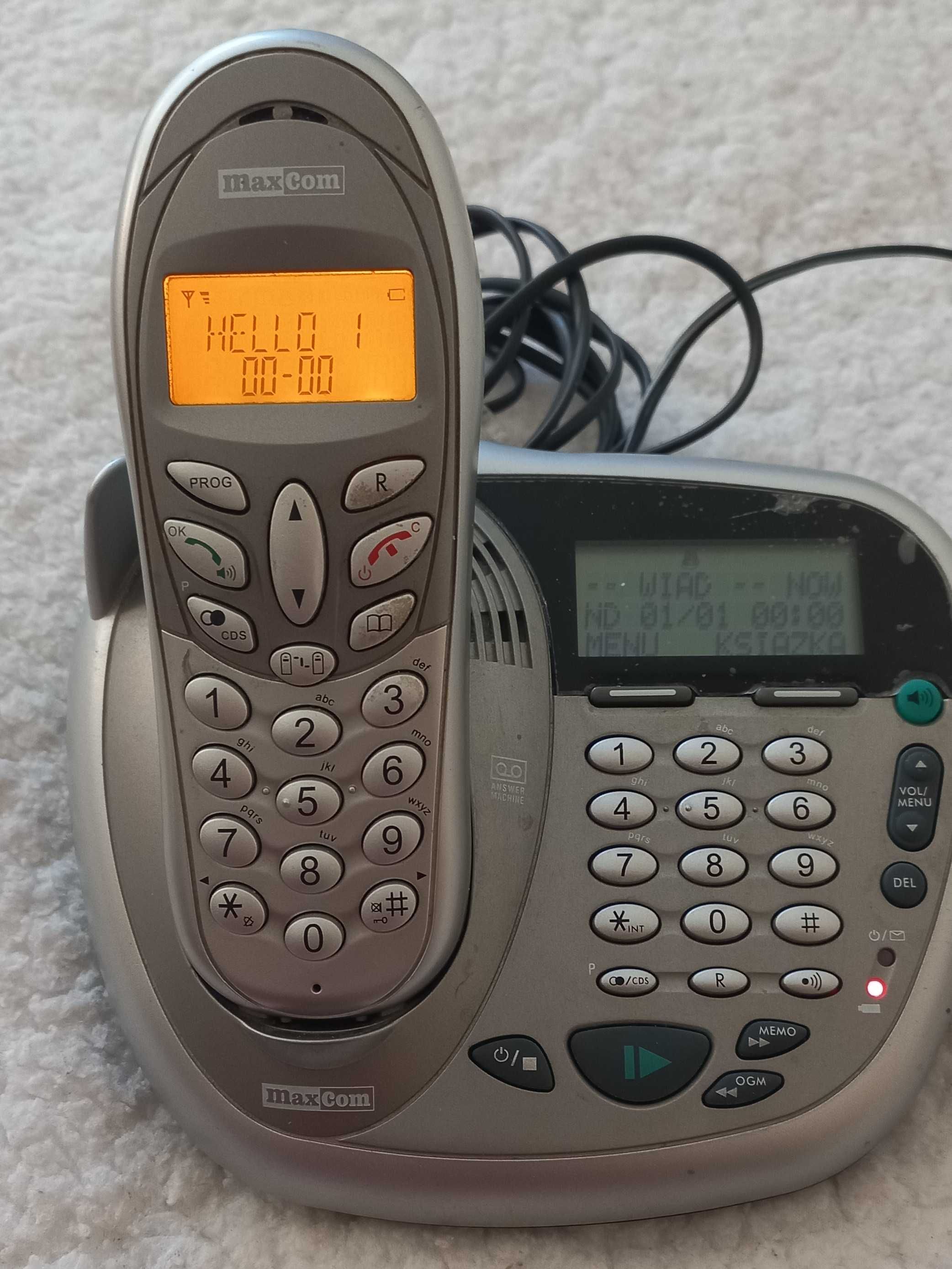 Telefon MaxCom bezprzewodowy MC8500VOICE