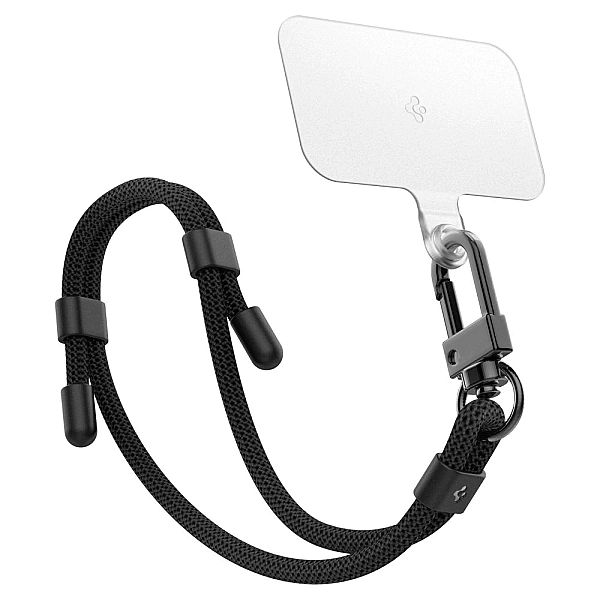 Smycz i zawieszka Spigen Universal Strap Set - czarne