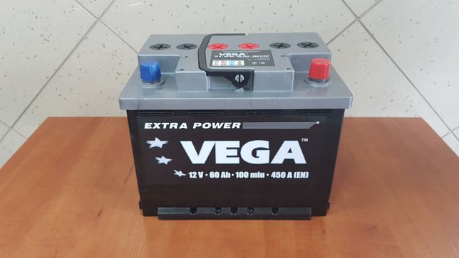 Nowy Akumulator Samochodowy Vega 60Ah 61Ah 62Ah 63Ah 64Ah 65Ah P+ L-