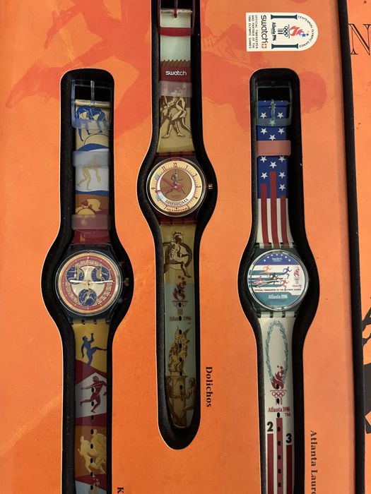 The Swatch Centennial Olympic Games Collection