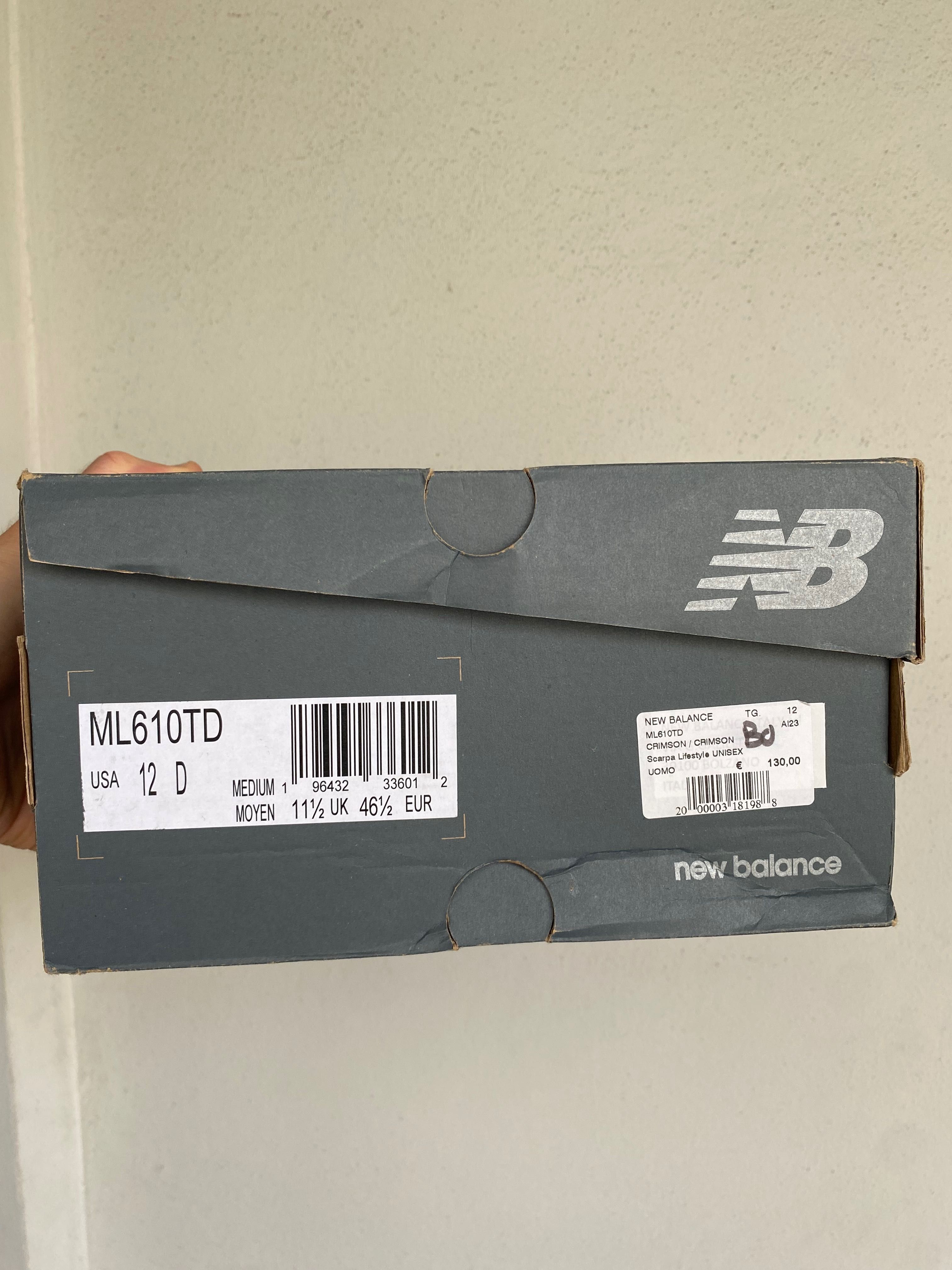 Nowe New Balance  ml610td