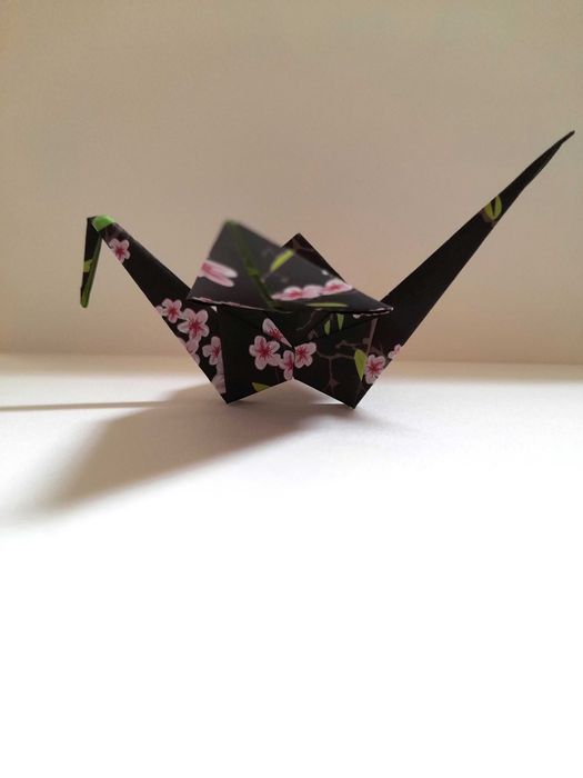 Origami Tradicional Japonês, Grou de Papel, Lembrancinhas de Cerimónia