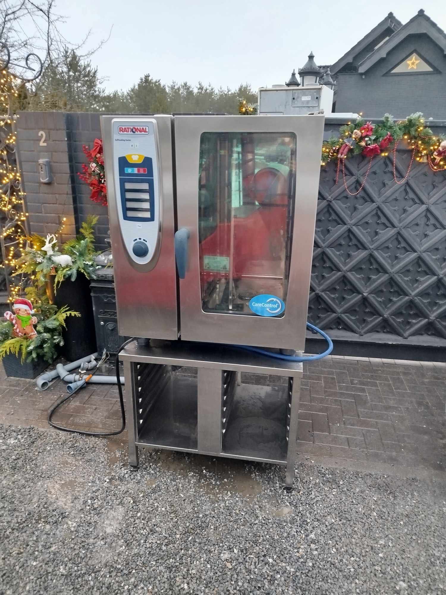 Piec konwekcyjno parowy Rational SCC 101 6 pólek i 10 półek