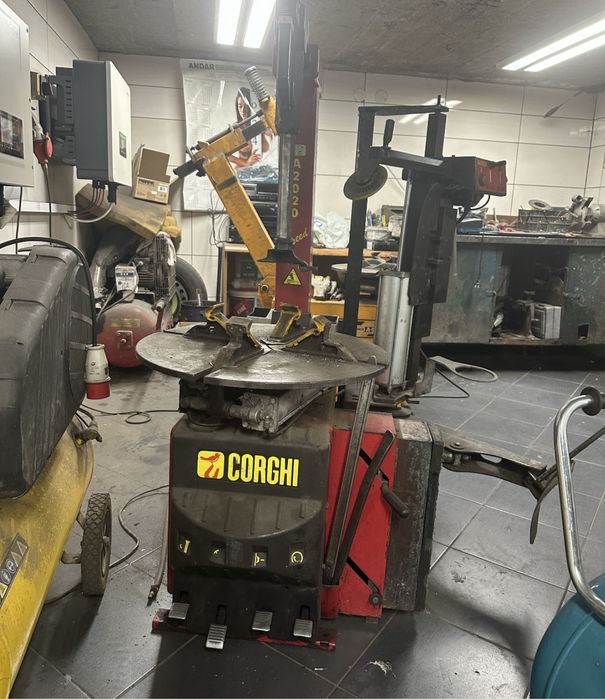 Maszyna do sciągania kół