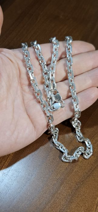 Мужская серебряная цепочка