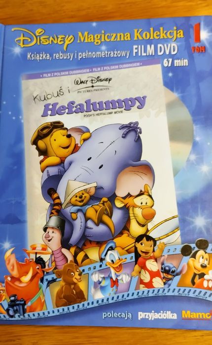 Bajki na płytach DVD Disney