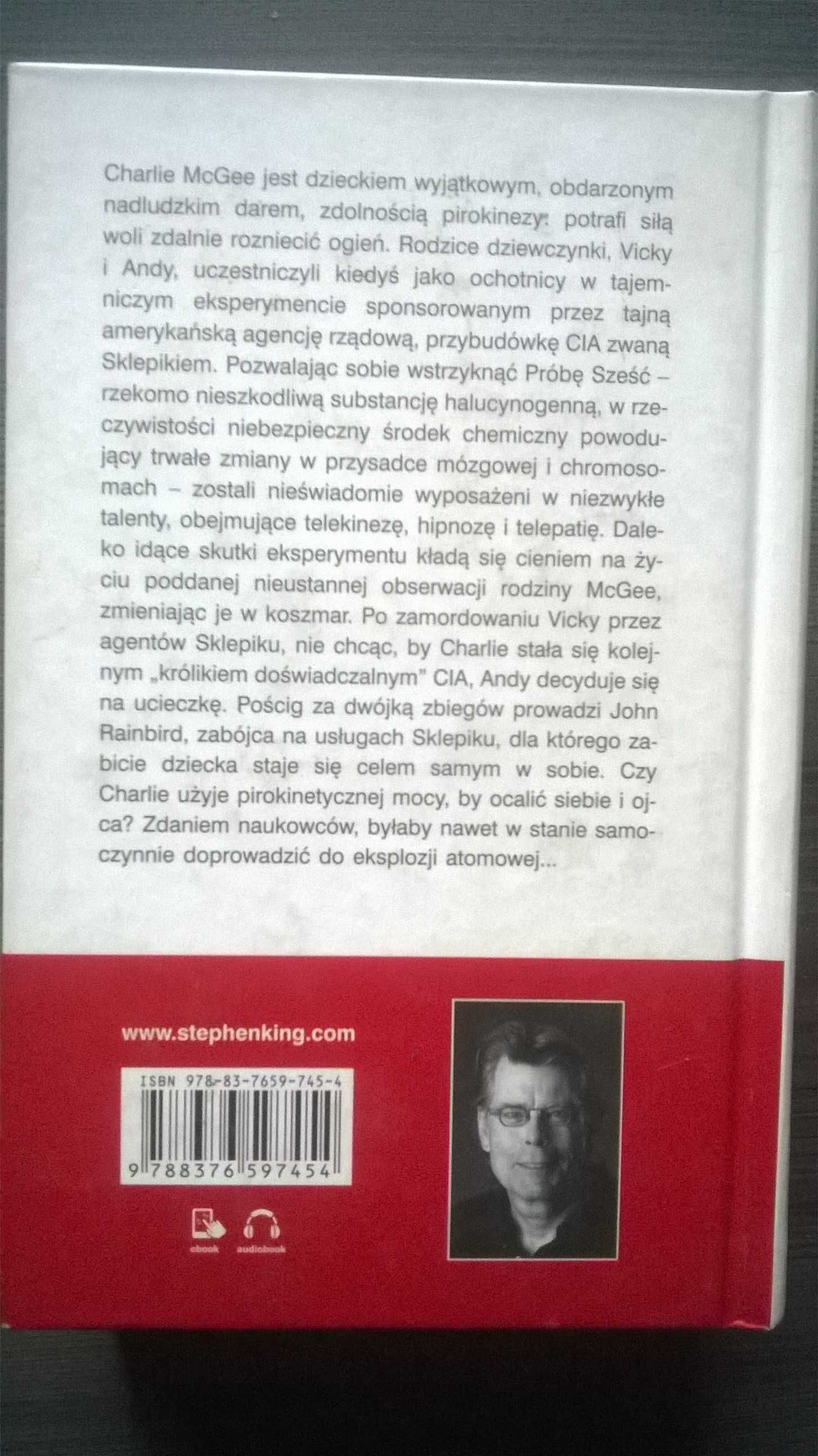 Stephen King - Podpalaczka (W twardej oprawie)
