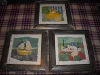 Quadros rusticos vintage Novos