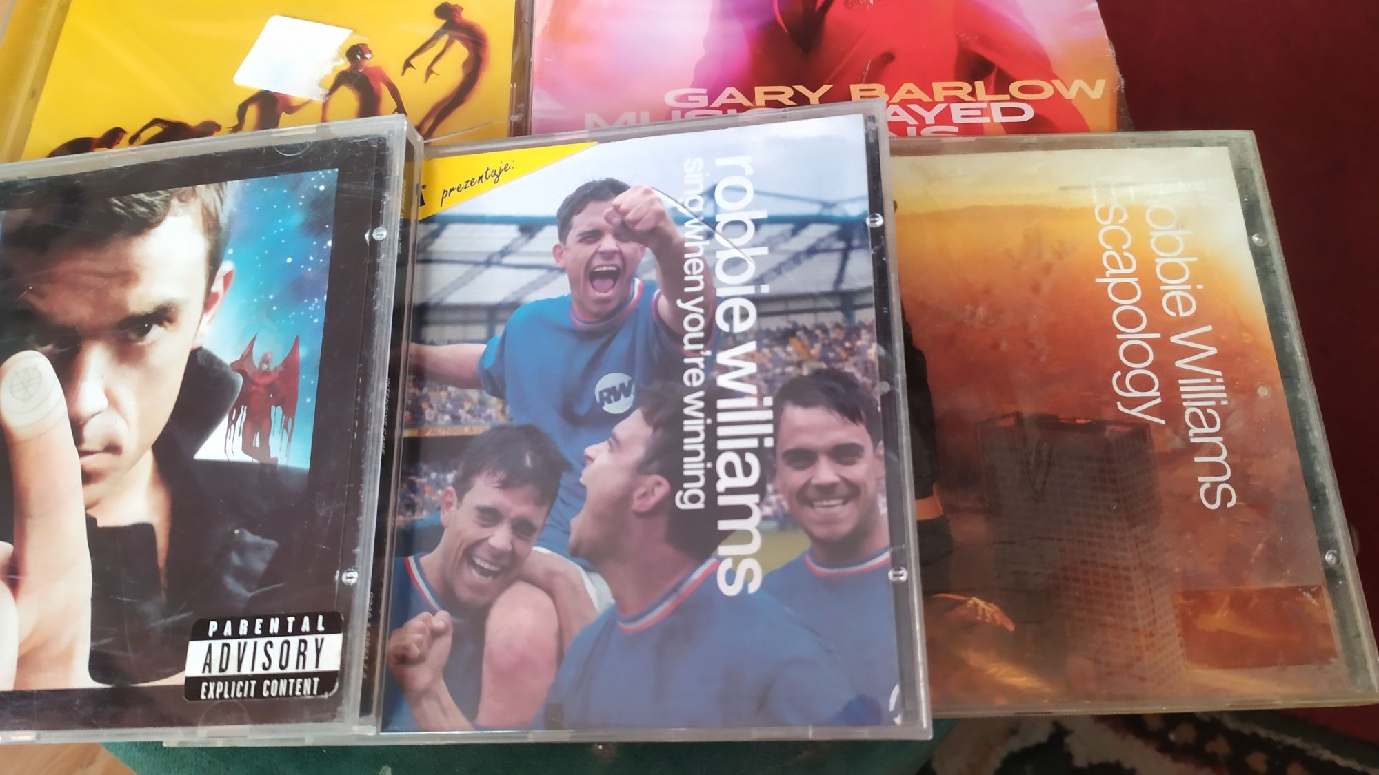Take That Robbie Williams Gary Barlow zestaw 5 cd