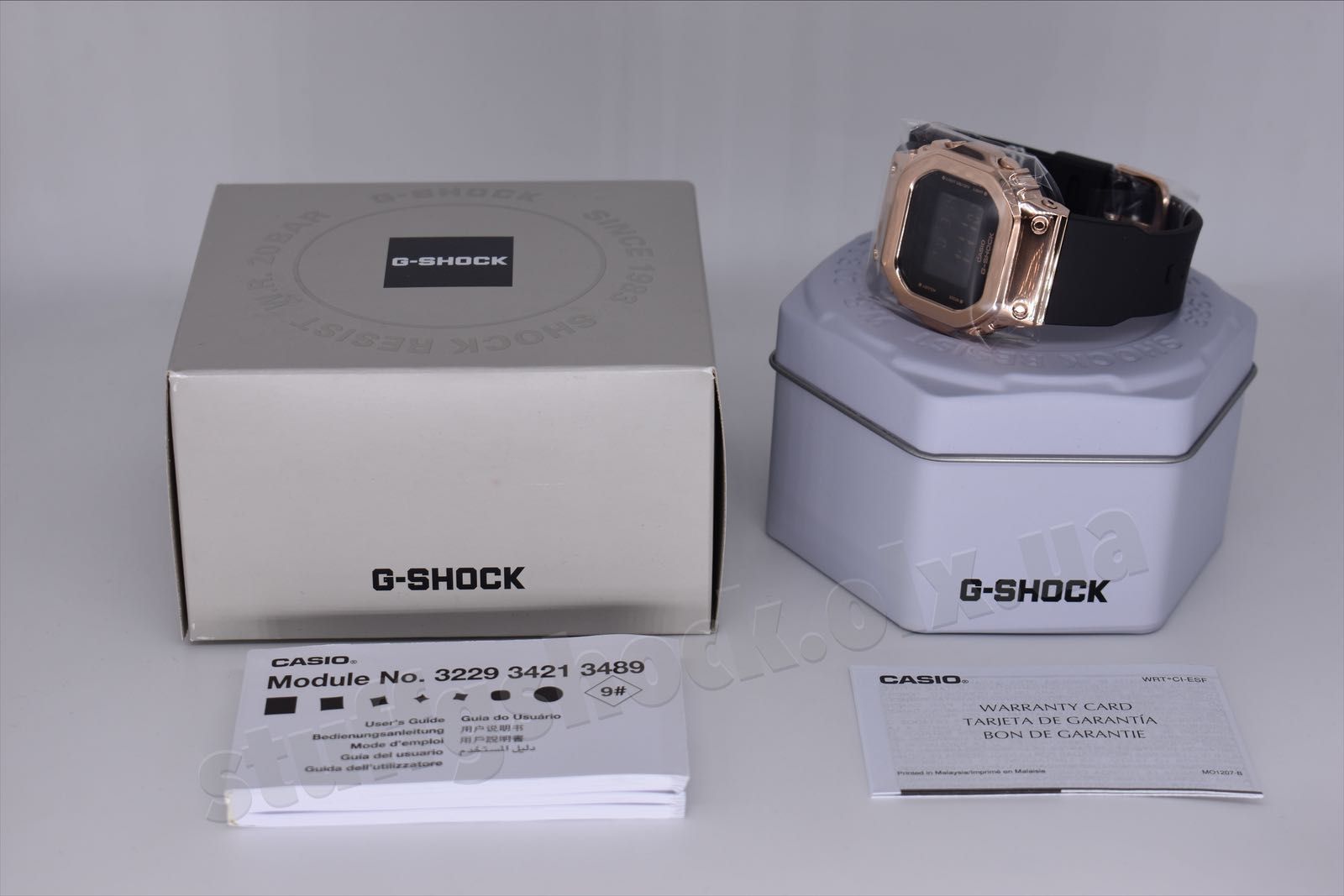 Casio G-Shock GM-S5600PG-1A NEW ORIGINAL | Steel | Жіночі