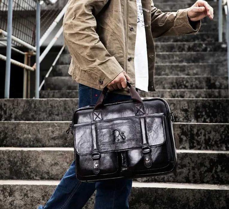 Портфель кожаный мужской