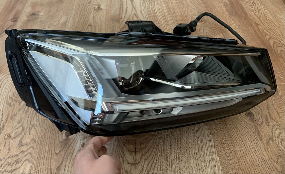 фара AUDI Q2 фары FULL LED, Фары АУДИ Q2 фари