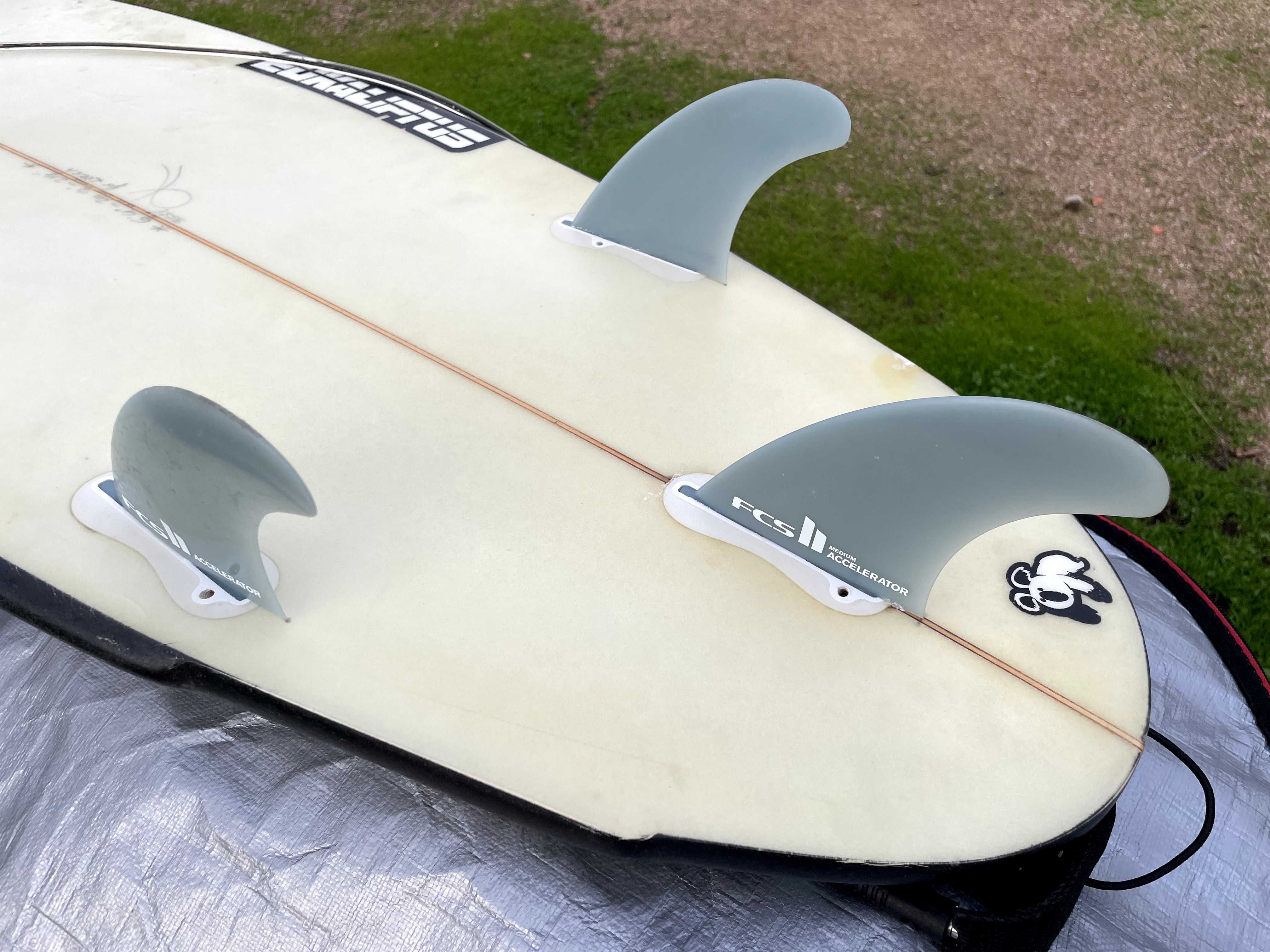Prancha de Surf 6’4”, 6.4 Shortboard, Funboard, 35.5L, *Tudo incluido*