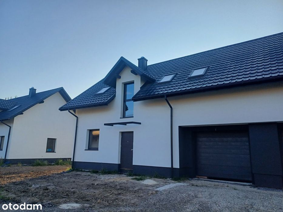 Dom jednorodzinny w zabudowie bliźniaczej w stanie deweloperskim