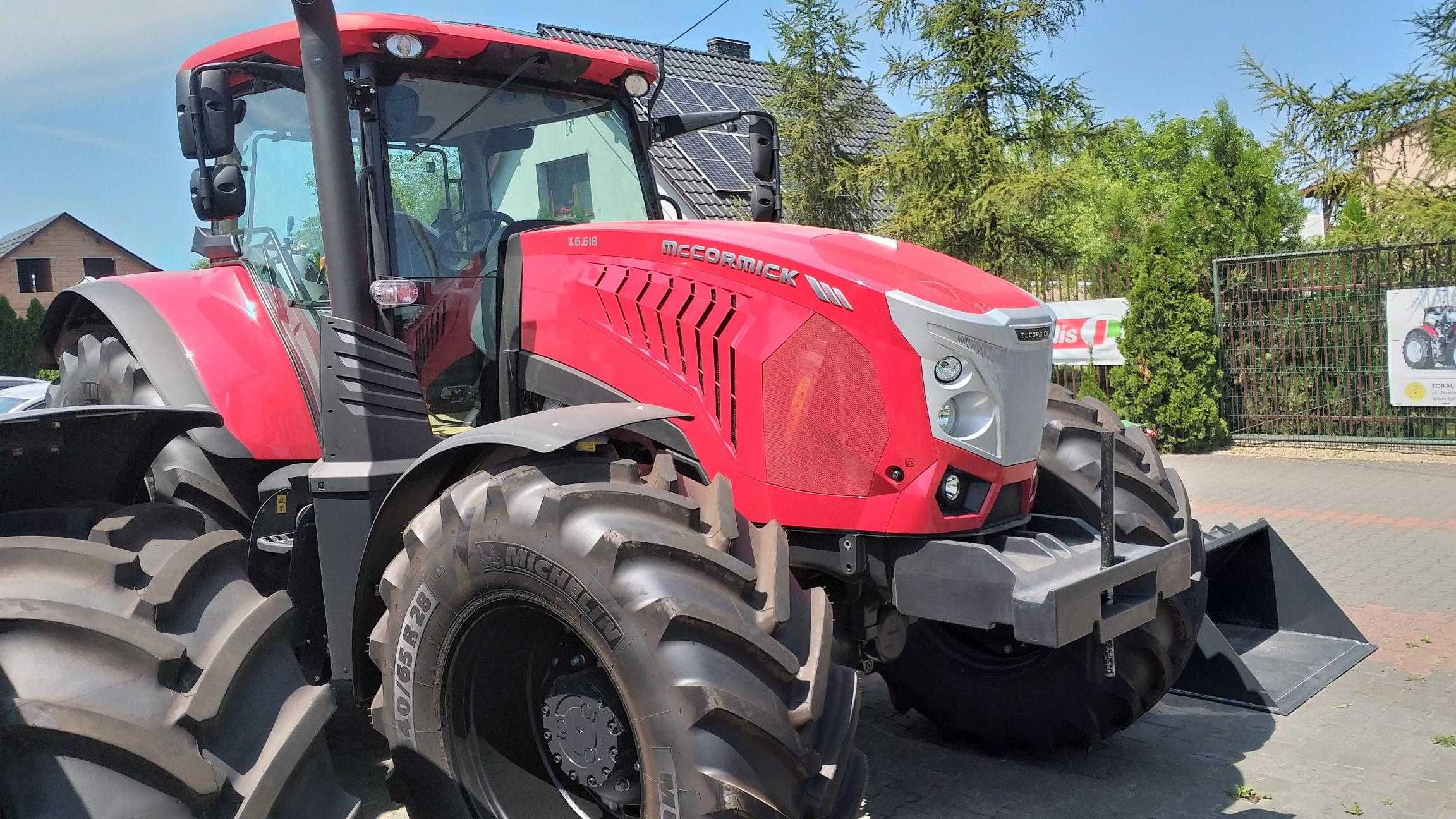 Ciągnik rolniczy McCormick X6.618 XtraShift 174 KM klima nowy G-Max