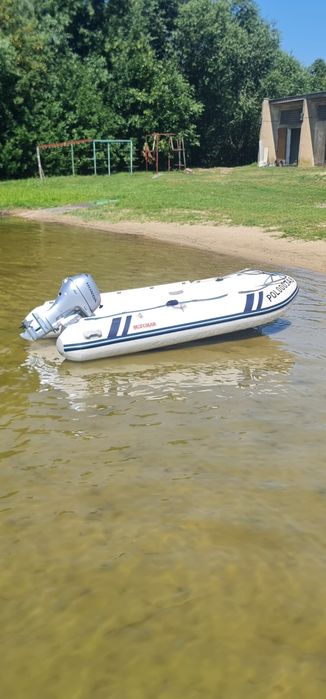 Rib Suzumar + honda bf 20 + przyczepa