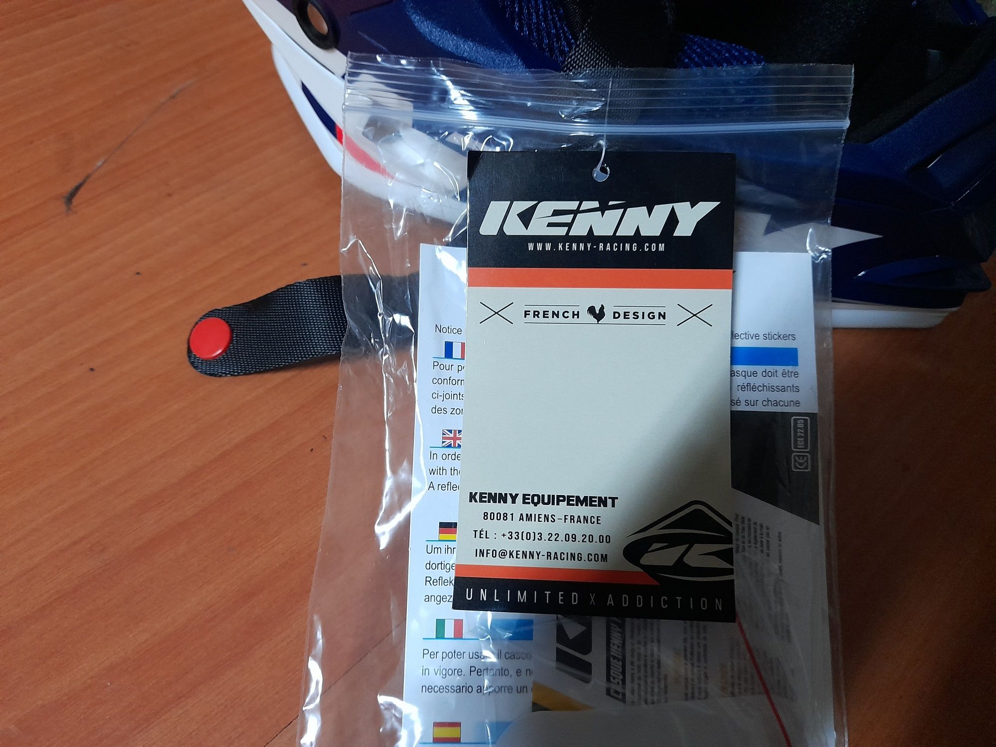 capacete Kenny Track Junior