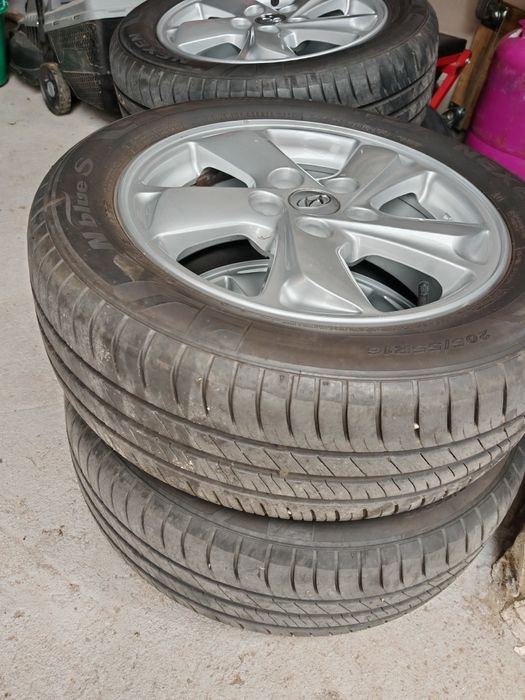 Alufelgi 16" 5x114,3 + opony letnie