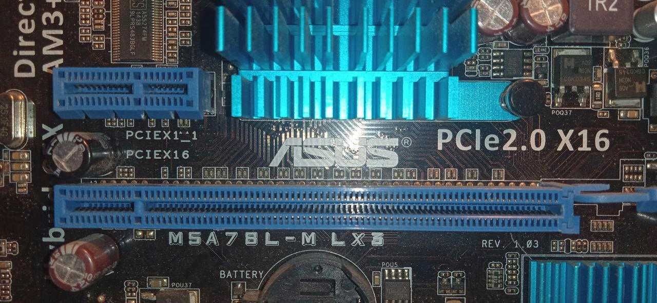 Материнська плата ASUS M5A78L-M LX3.