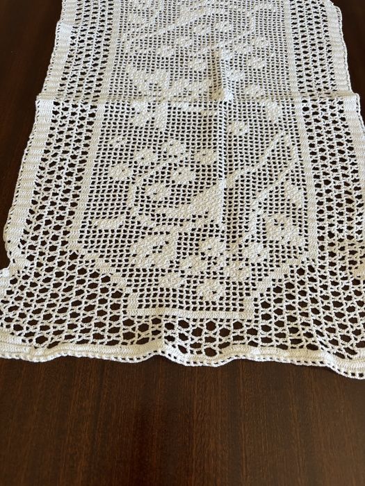 Centro de mesa em croché