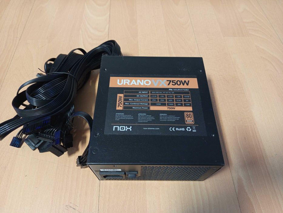 Fonte Nox Urano VX 750W 80 Plus Bronze