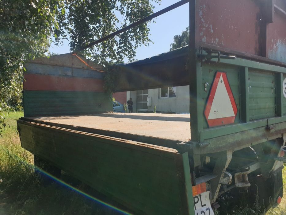 Sanok D43 przyczepa rolnicza  wywrotka