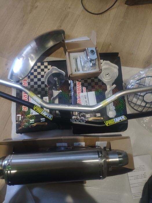 Руль на мотоцикл підсилений Evo ProTaper алюміній 28мм 22мм курки