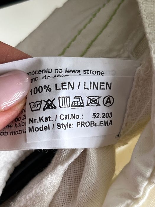 Spódnica lniana Tatuum