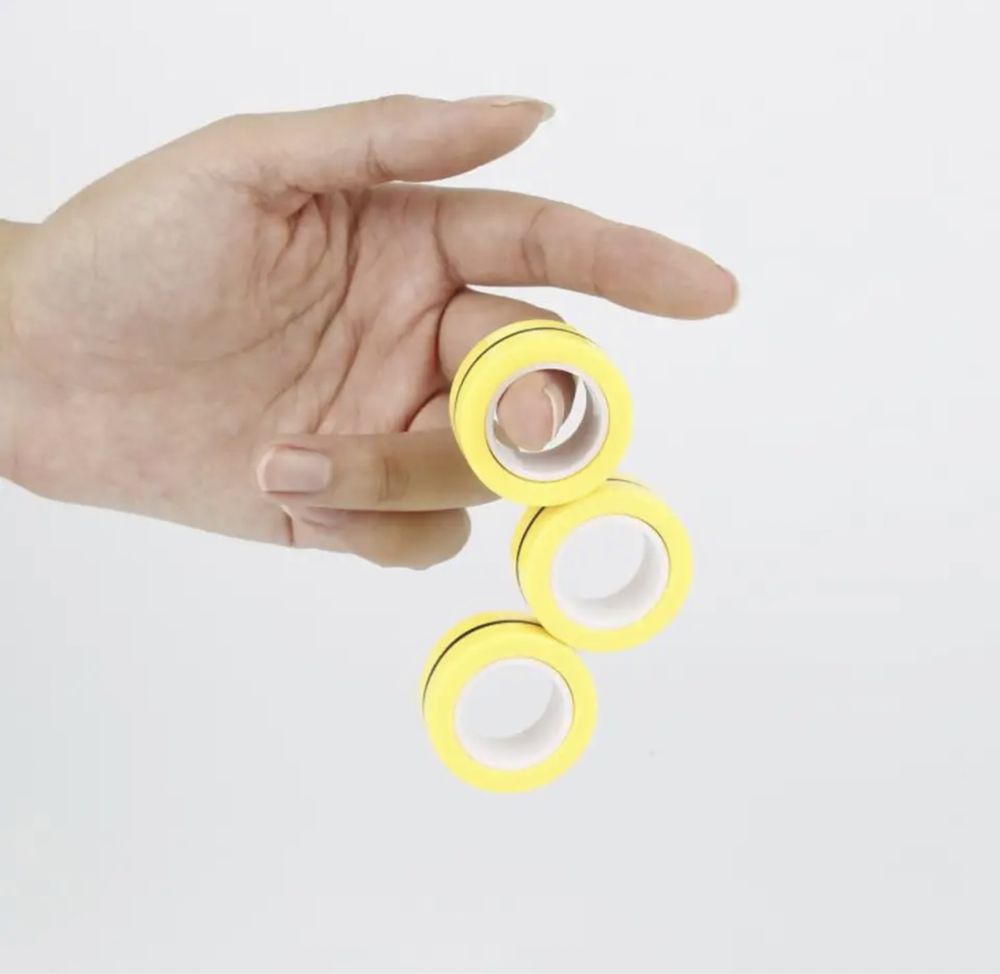 Спінер Spinner Магнітні кільця антистрес!