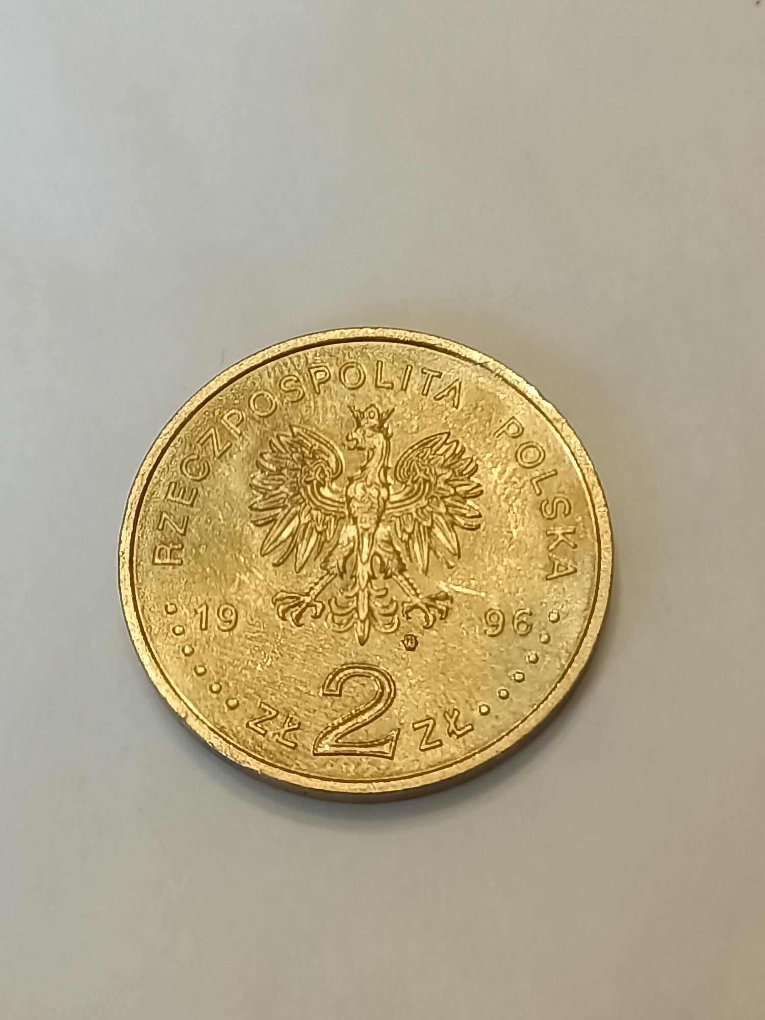 Moneta 2 zł Zygmunt ll August