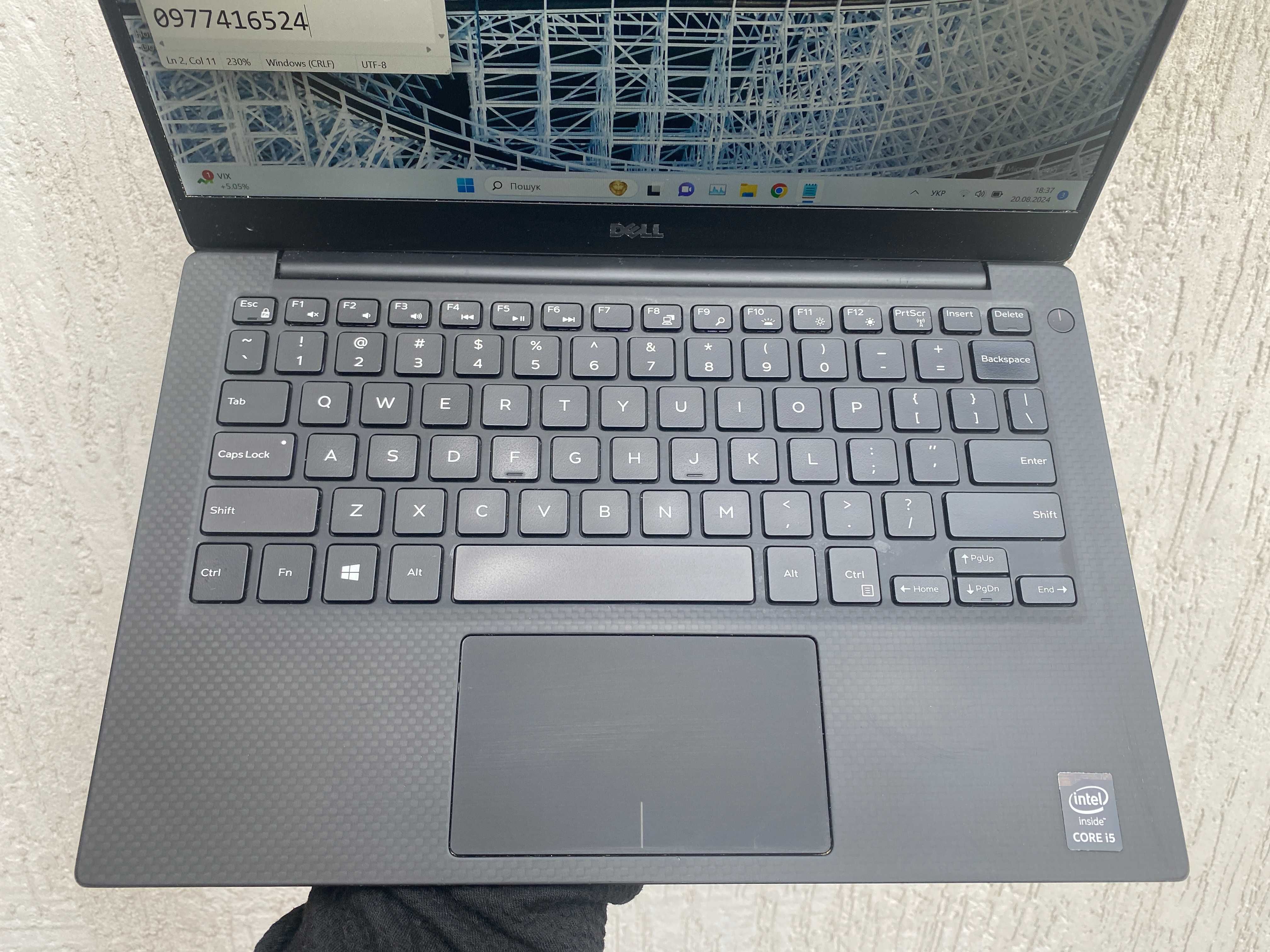 Безрамковий ультрабук DELL XPS 13 9343 i5 4/128 батарея 5,5 годин