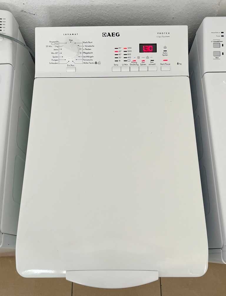 Pralka z góry ładowana AEG L76254ETL, 1200 obrotów, 6 kg, A+++