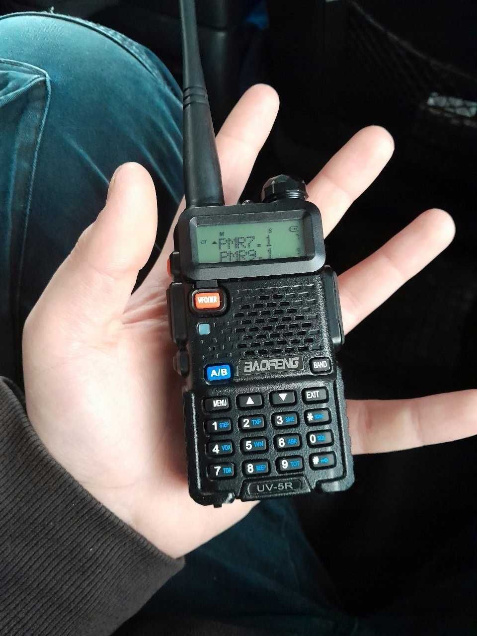 NOWY Baofeng UV-5R Krótkofalówka Radiotelefon 8W FM Walkie Talkie
