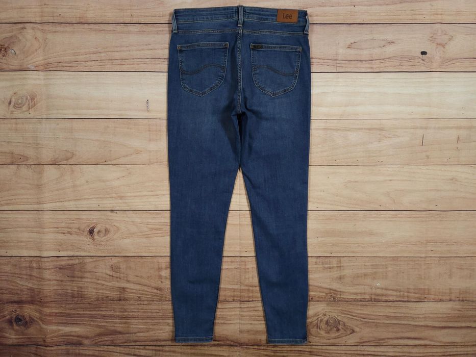 LEE Scarlett Cropped Spodnie Jeans Damskie r. 29/33