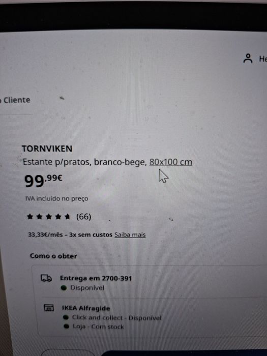 Estante cozinha branco bege 80x100 praticamente nova