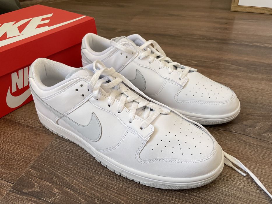 Кросівки Nike Dunk Low Retro White р.48