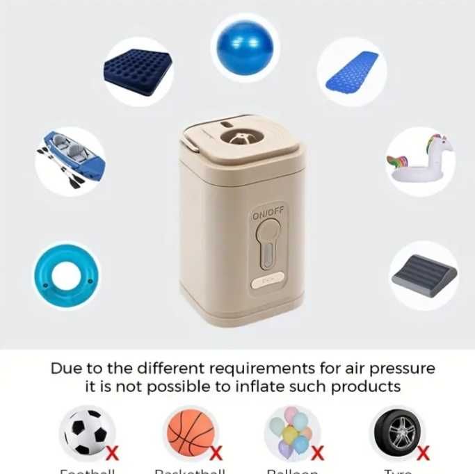 Бездротовий насос для лодок ,кругів,пакування речей...Якість!