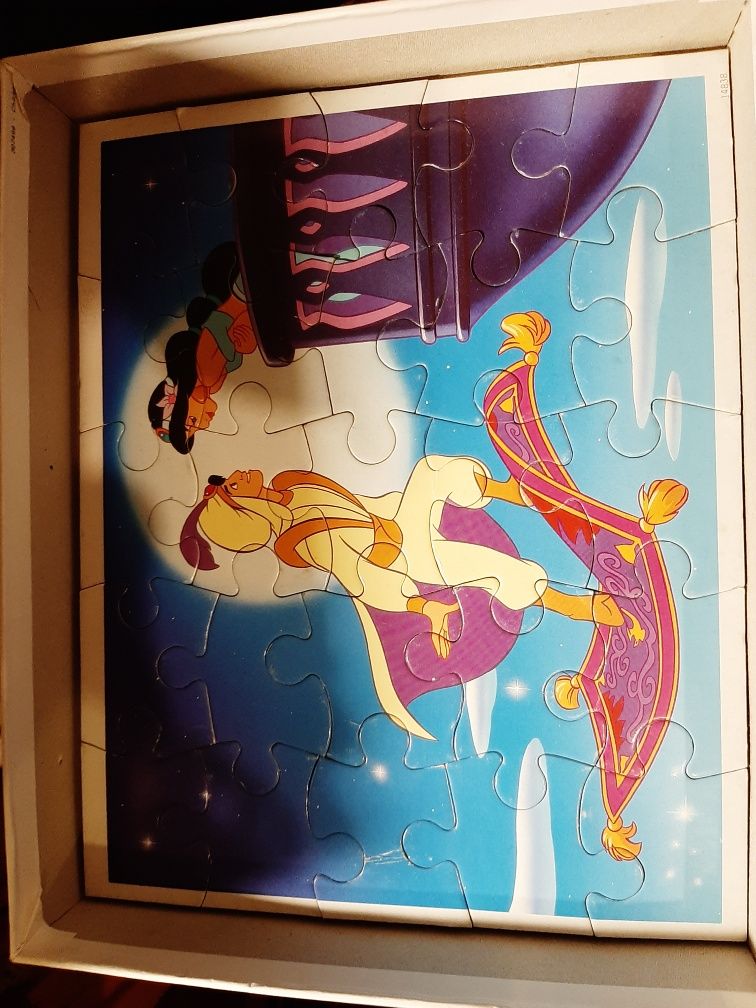 Puzzle Aladdin, 2x 25, gry