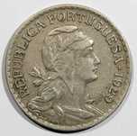 Republica Portuguesa - 1 Escudo 1929 MBC