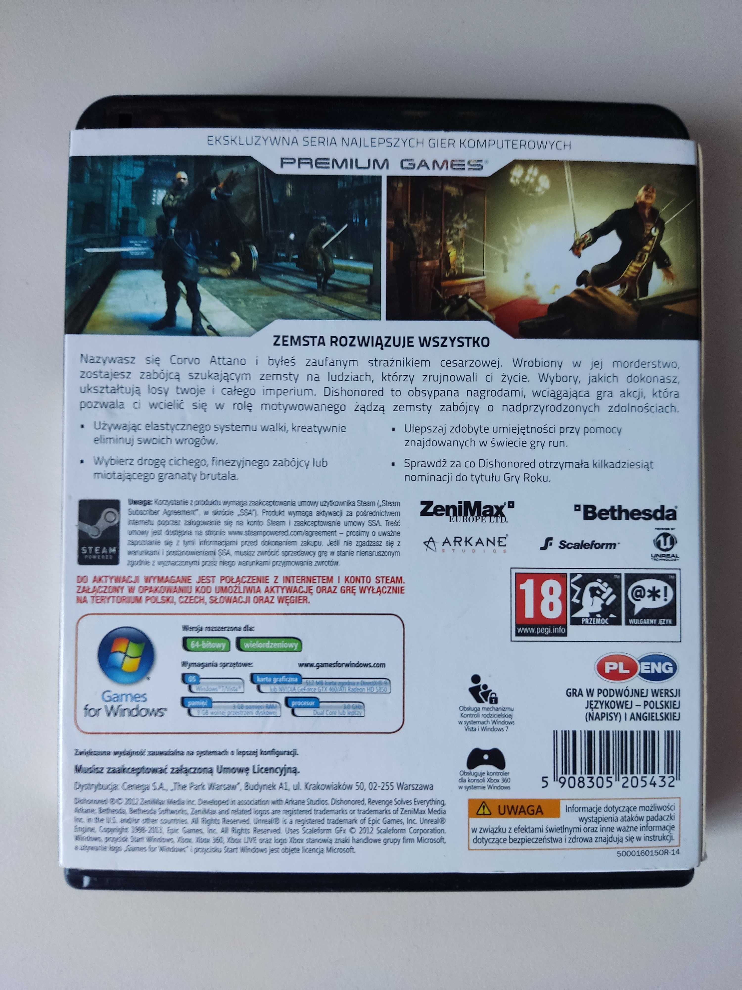 Dishonored - edycja Premium Games