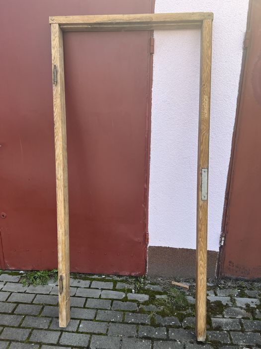Samonośna, stała ościeżnica dębowa 215 x 80, 2 szt.