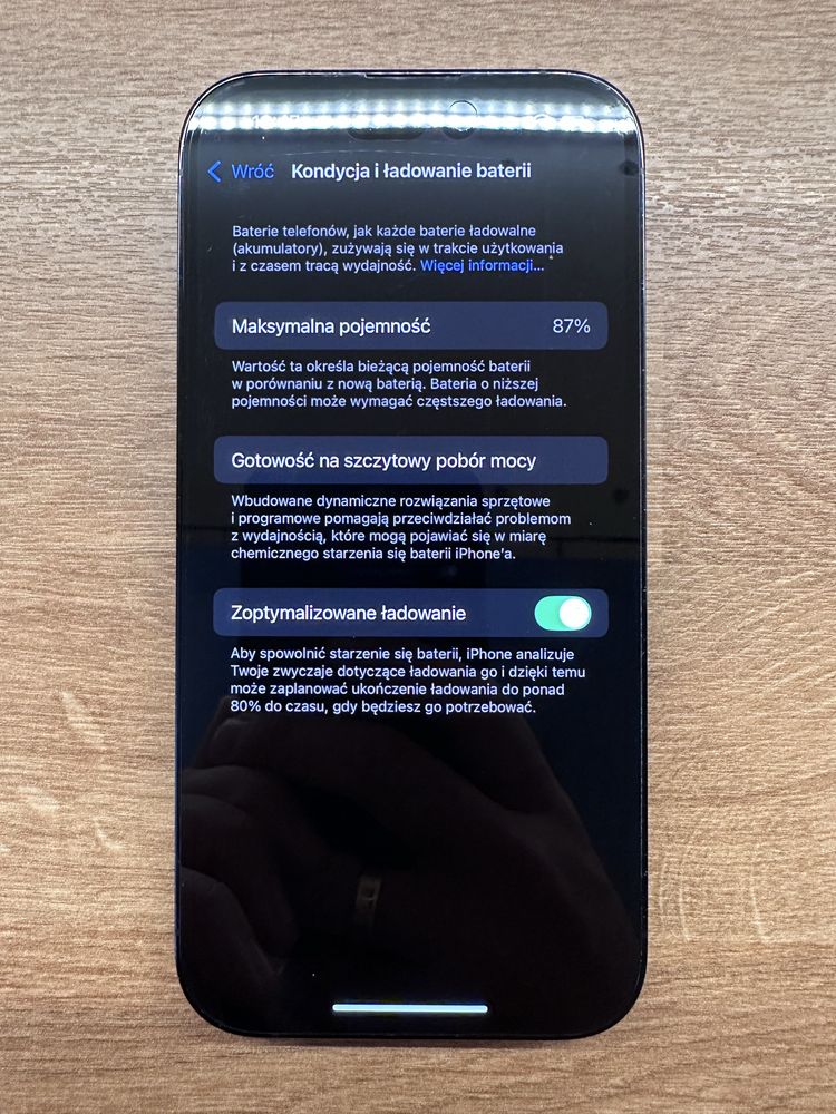 iPhone 14 pro 128gb 87% Space Black
