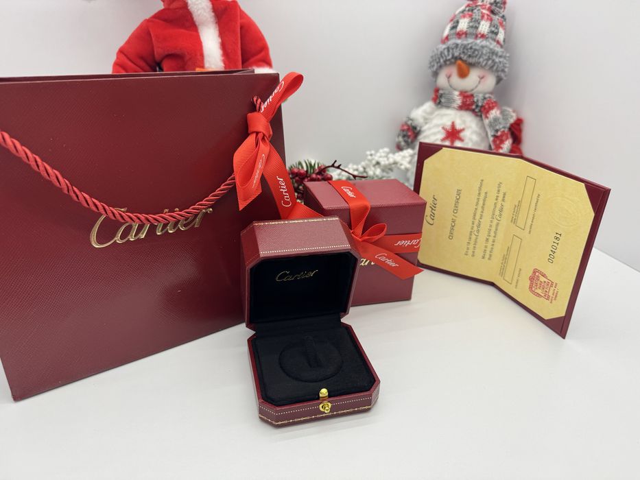 Упаковка под кольцо Картье Cartier люкс.Новая